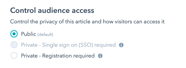 How to Customize Knowledge Base Access in HubSpot