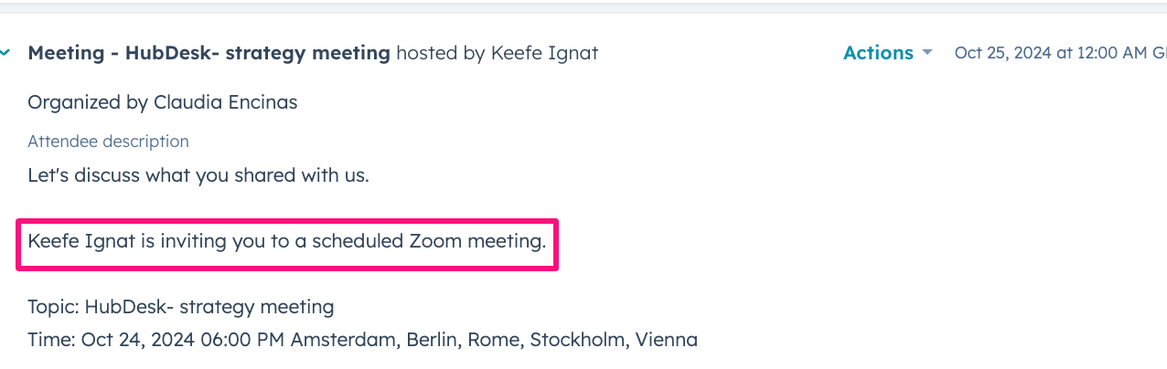 Creating Branches to Identify the Meeting Host
