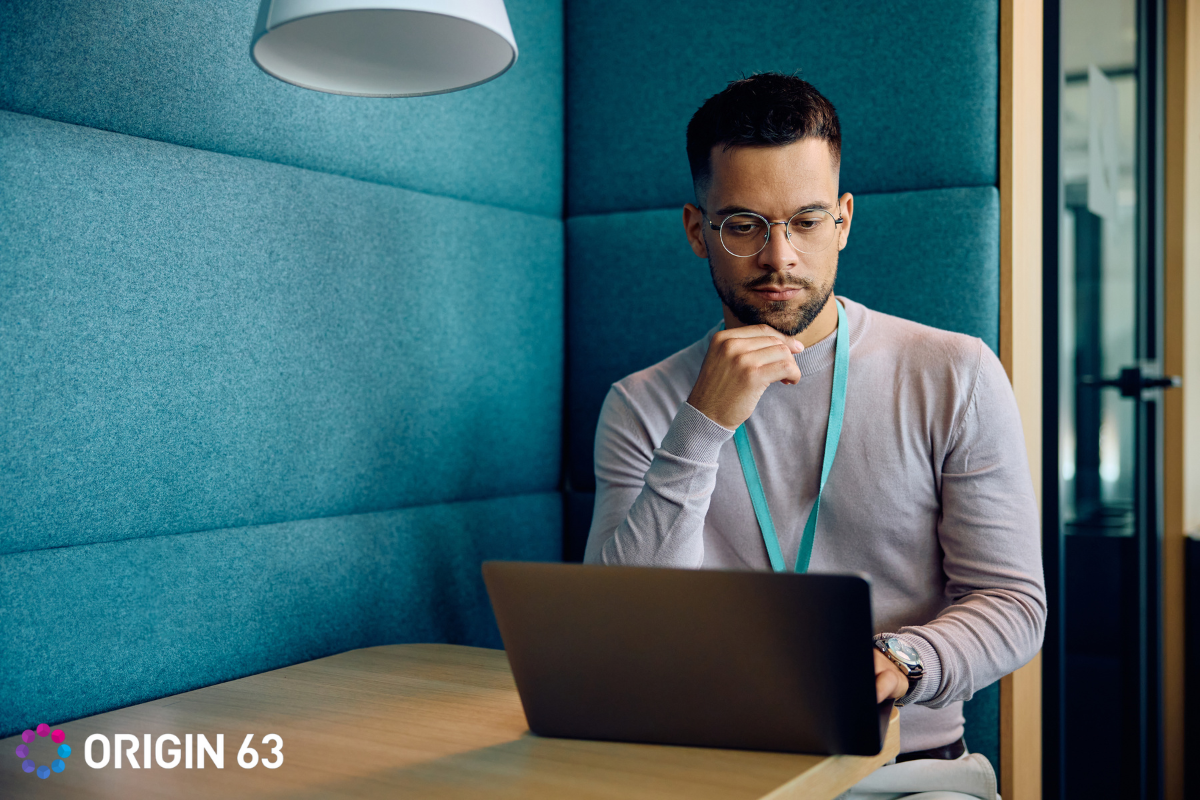 Salesperson using Breeze Intelligence for Lead Quality