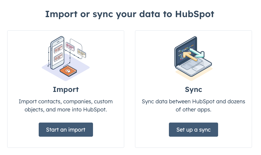 : Import or sync your data with HubSpot’s Operations Hub