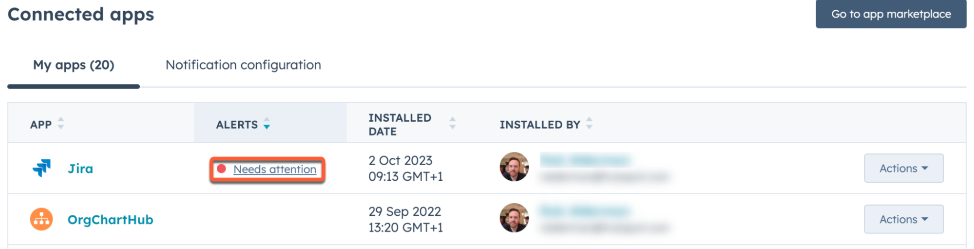 CRM Integration Example with With HubSpot