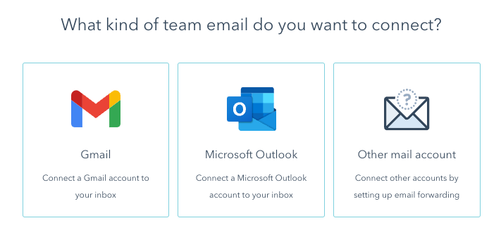 Connect your inboxes in HubSpot’s Help Desk