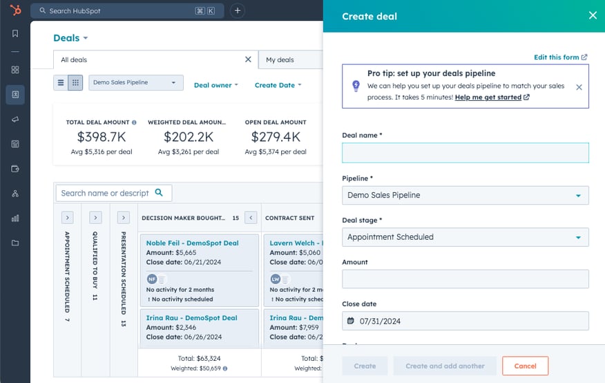 Use HubSpot Deal Stages