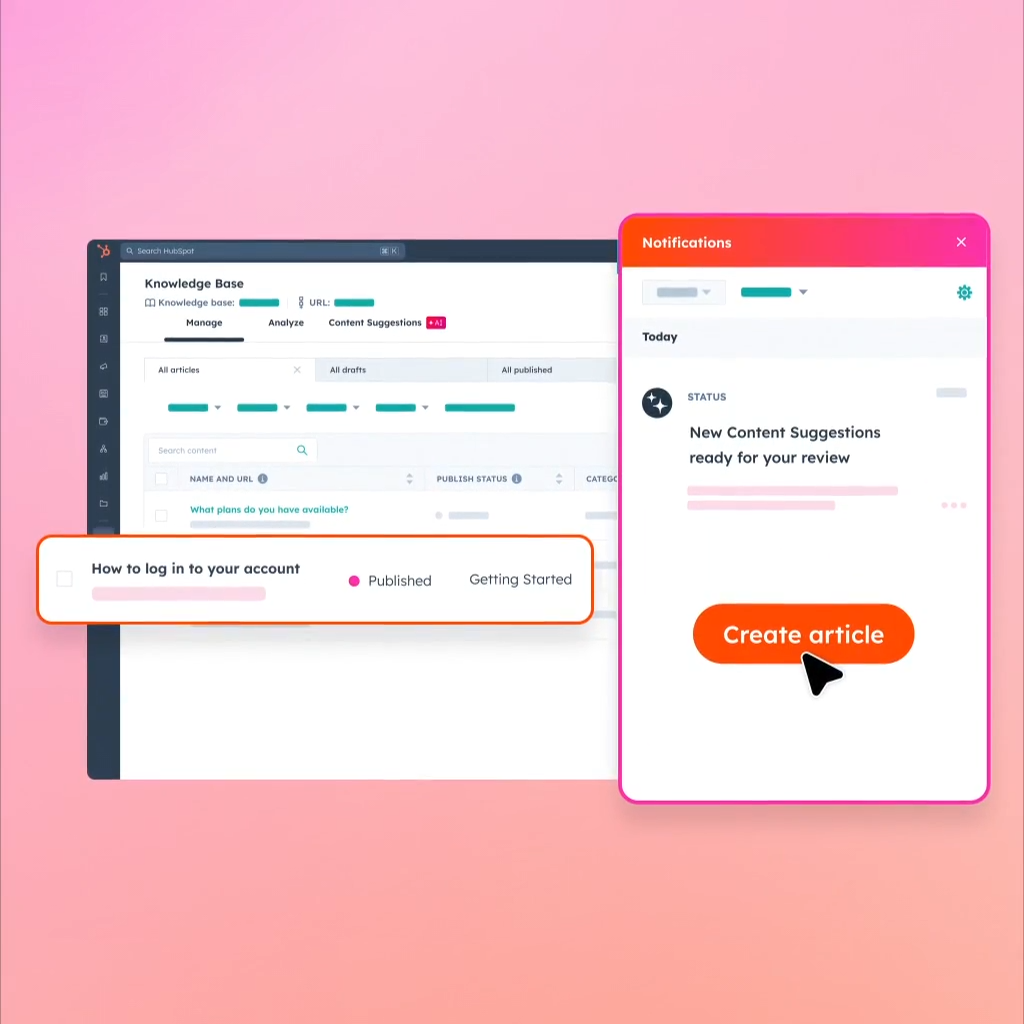 Knowledge Base Agent HubSpot