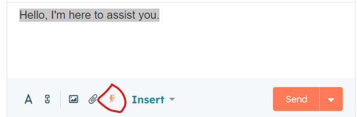 HubSpot’s AI Content Assistant Interface, How to use AI Content Assistant