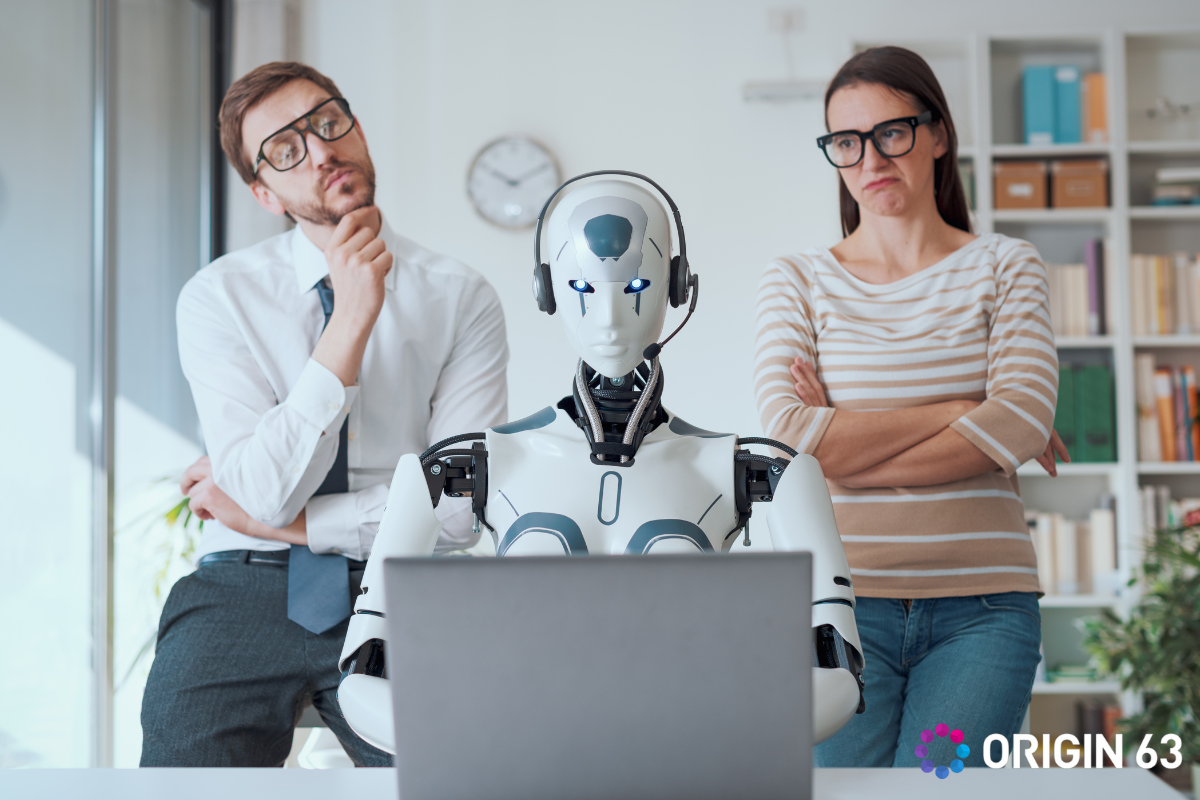 Human customer service representatives working with AI, Why Use AI Tools for Customer Service?