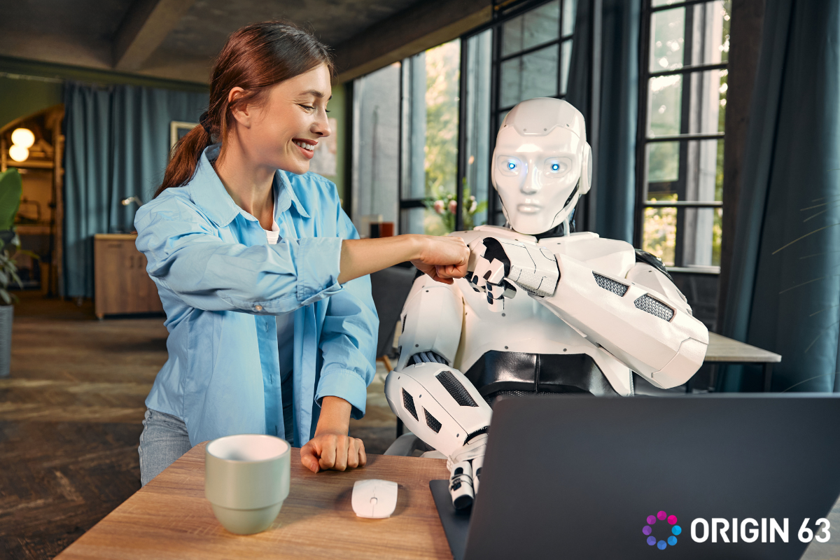 Woman working with AI, How Customer Service Teams Are Leveraging AI