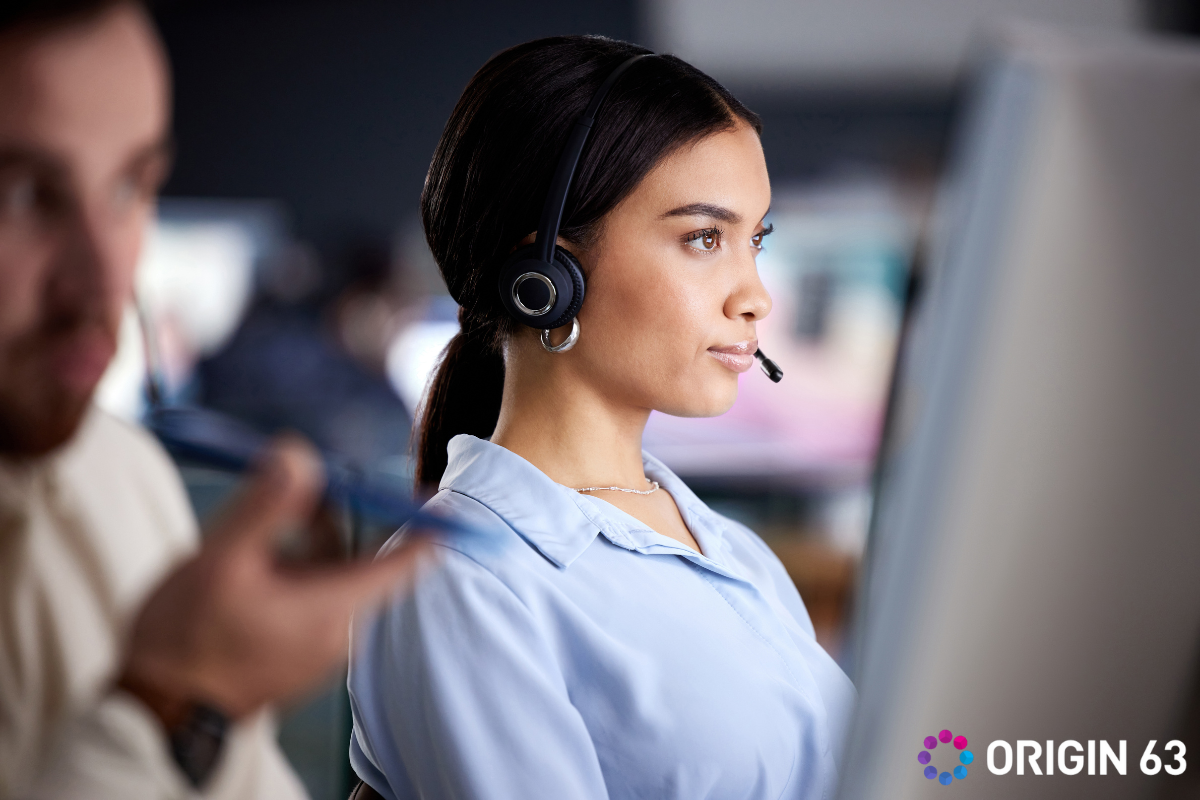 Customer service leader solving communication challenges