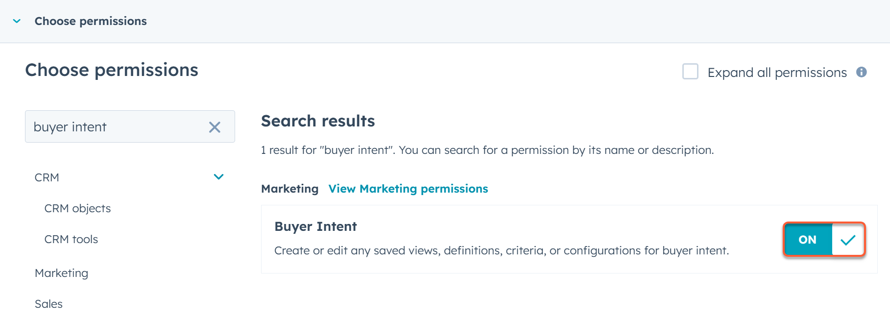 HubSpot Breeze, Set Up Buyer Intent