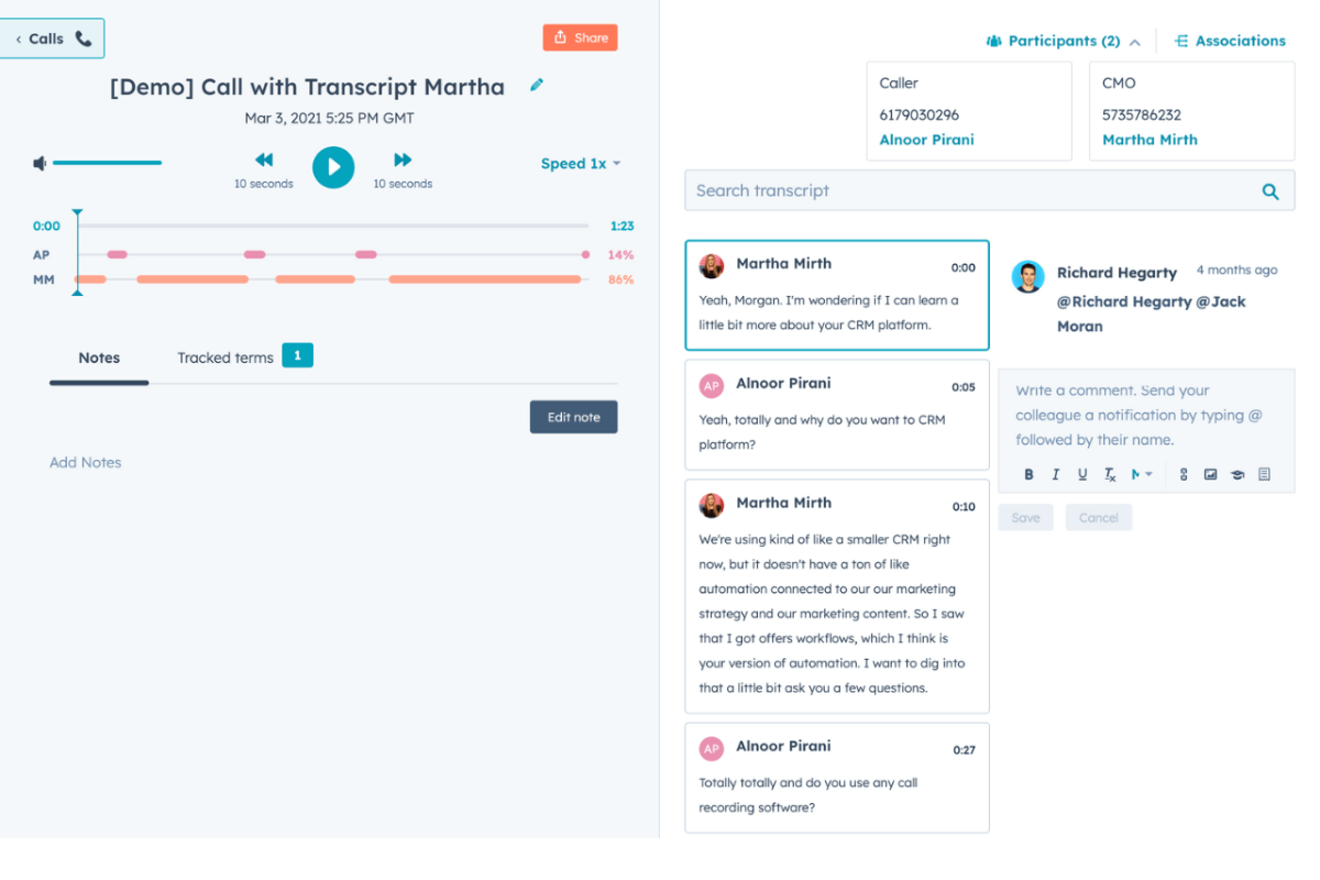  HubSpot AI, Summarize Conversations