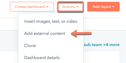  HubSpot, Embed External Content into Your HubSpot Dashboard