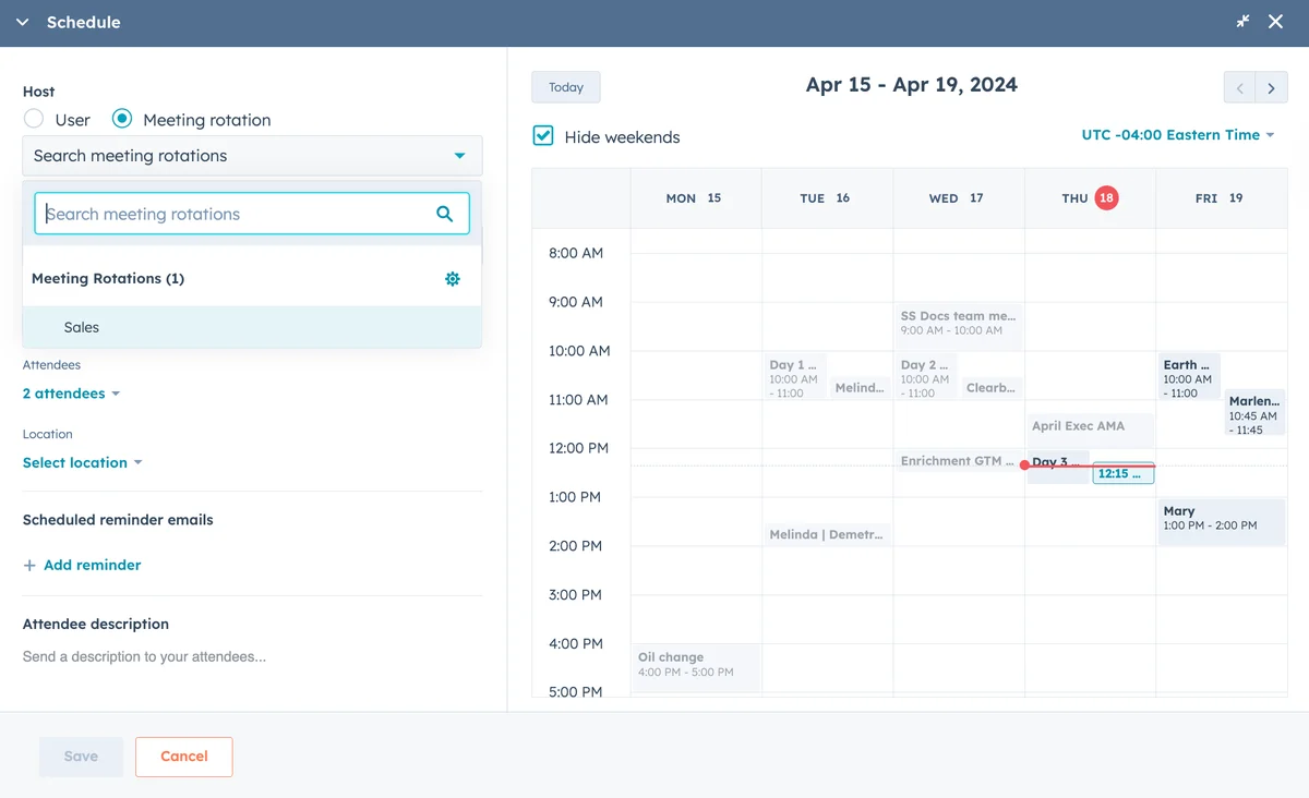 HubSpot, Using Meeting Rotations to Balance Team Workloads