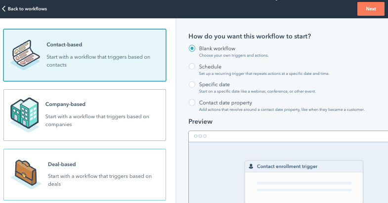 HubSpot Interface, Create workflows for repetitive tasks, Embracing Customer Service Automation