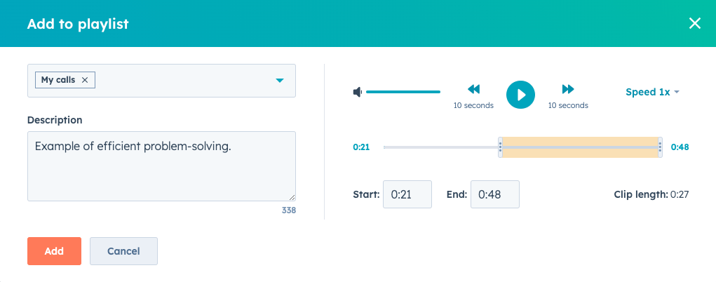 Creating Playlists for Training and Issue Tracking in HubSpot