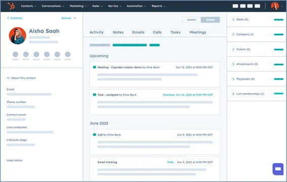 HubSpot CRM, Centralized Customer Information