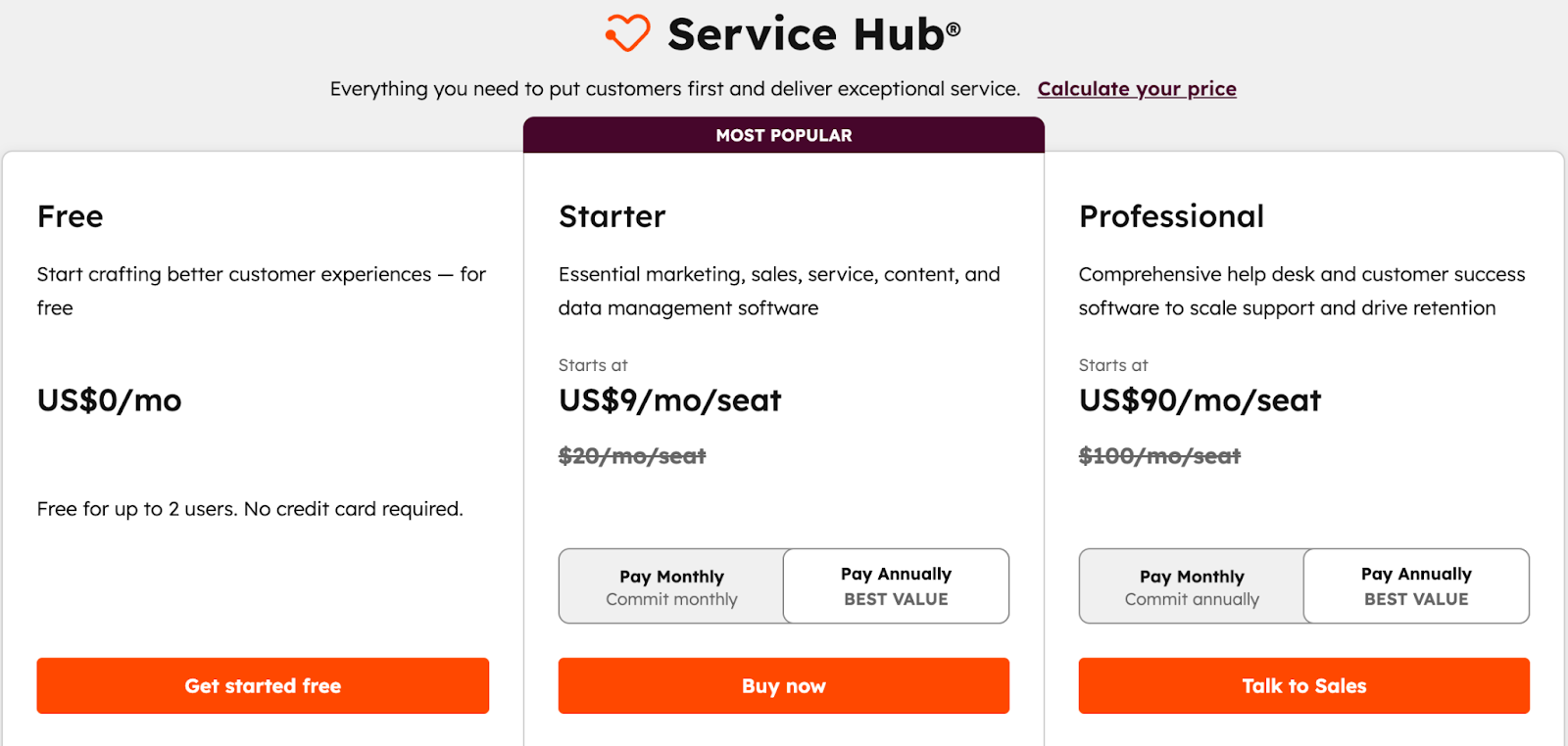 hubspot-service-hub-pricing-and-features