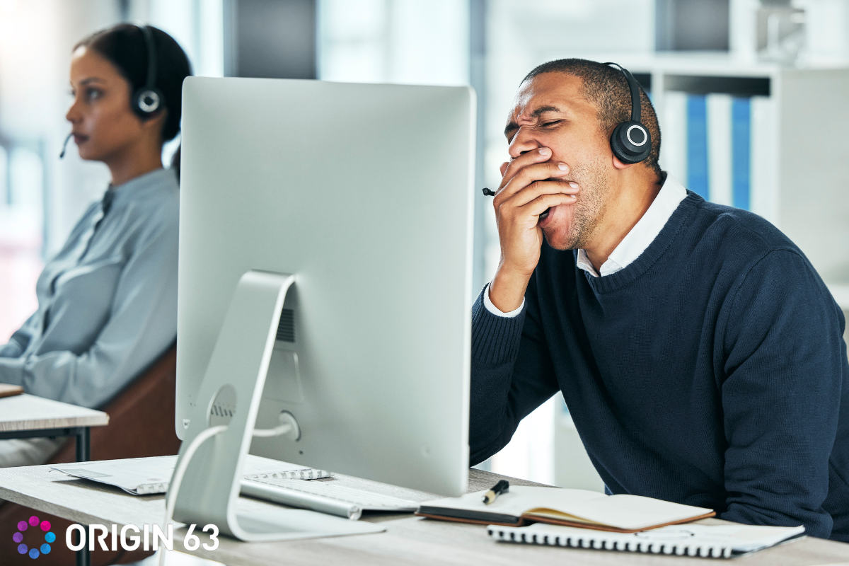 Customer service rep is bored with onboarding