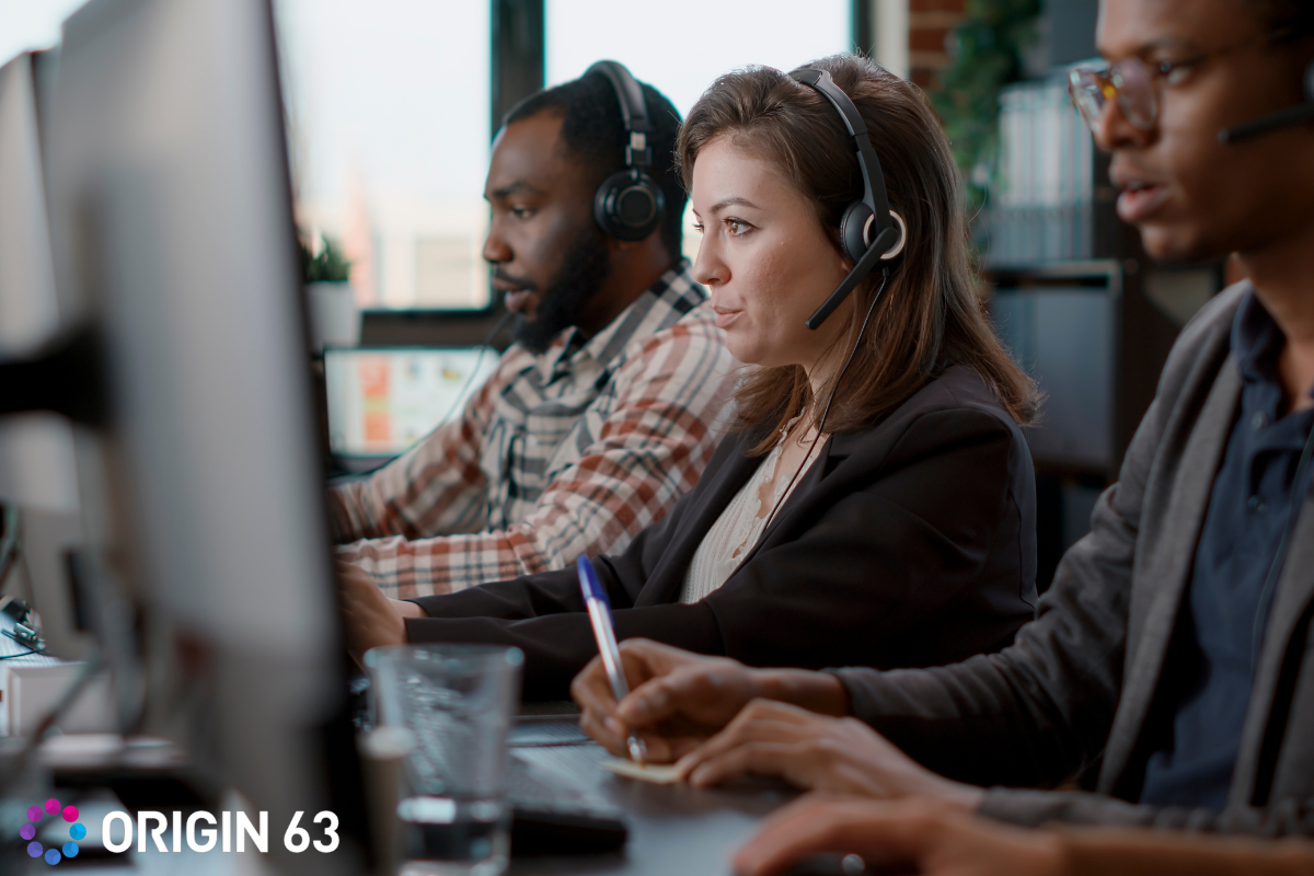 support-representative-viewing-multiple-channels-on-screen