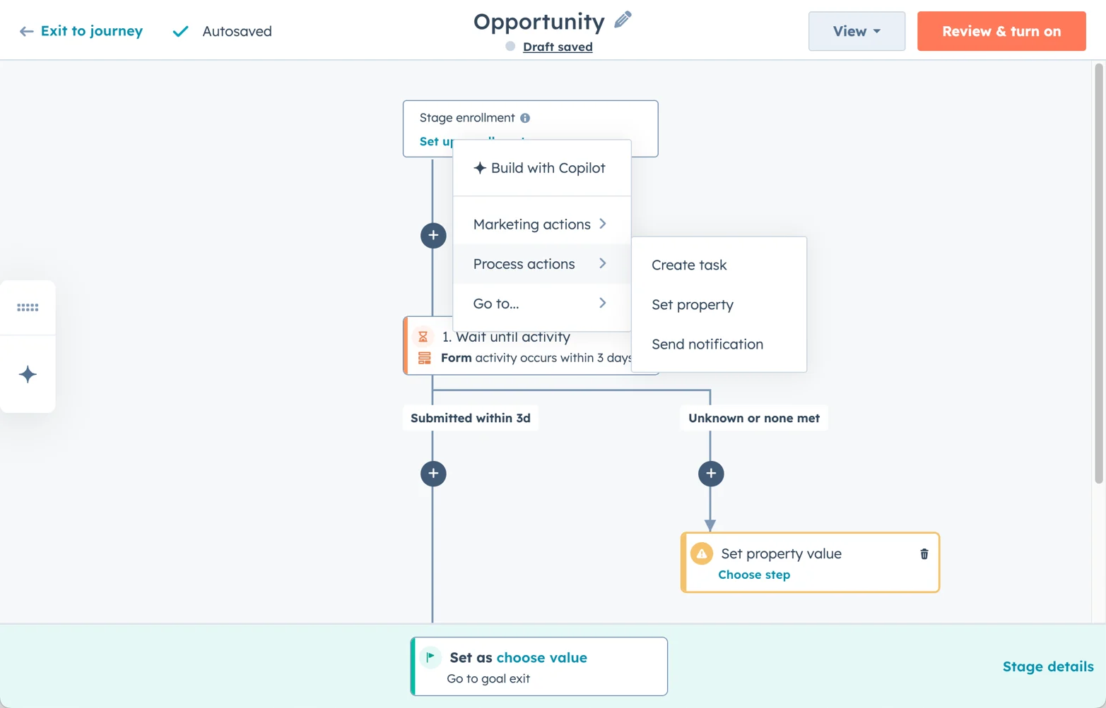 HubSpot, workflows, and automation with Customer Journey