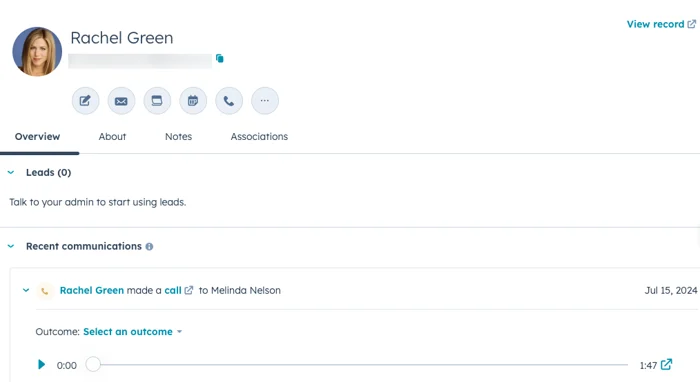 Connecting the AI Assistant with HubSpot CRM