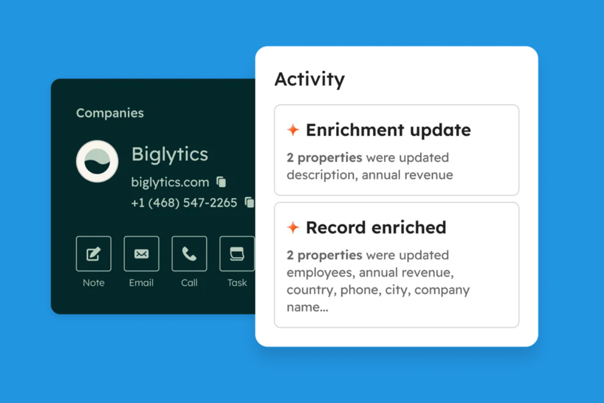 HubSpot Data Enrichment