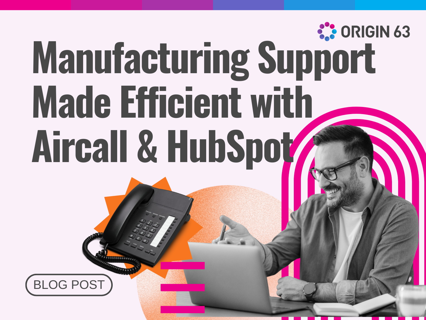 Boost manufacturing support with Aircall and HubSpot. Reduce downtime, speed responses, and streamline calls, tickets, and field operations.